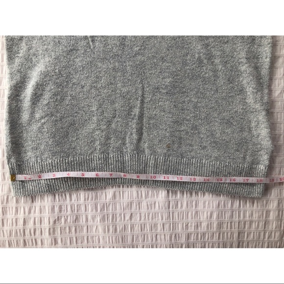 Raw Hemmed & Seamed Grey Sweater - Picture 11 of 14